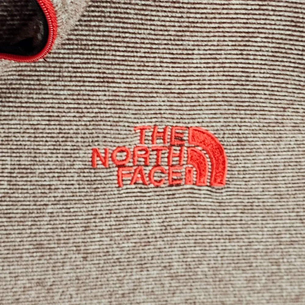 The North Face Pullover Mens Small Red 1/4 Zip Fleece Hiking NF0A2SUK